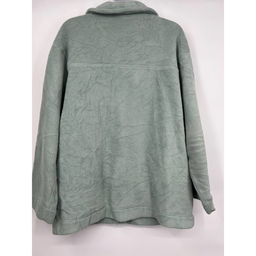Jenny Buchanan Botton Up Fleece Jacket Women's Size M - Picture 2 of 4